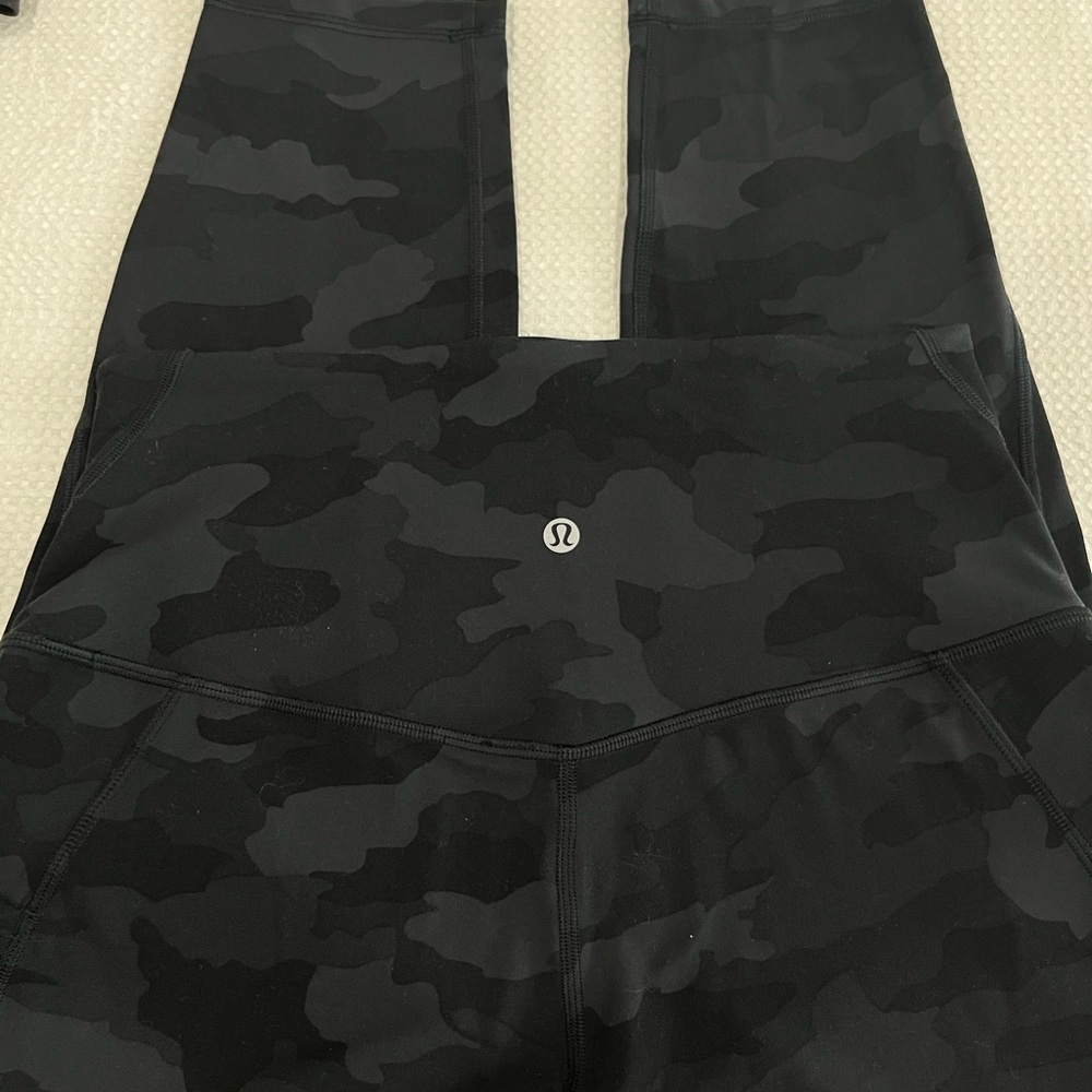 lululemon athletica Dark Camo Leggings